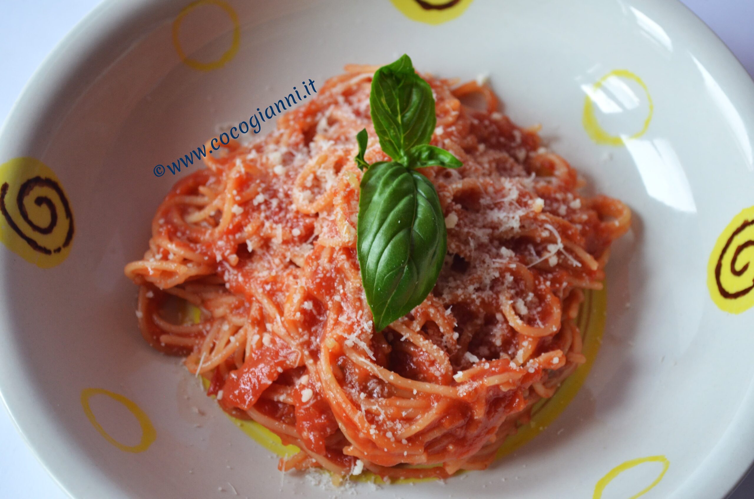 Spaghettini pomodoro 1