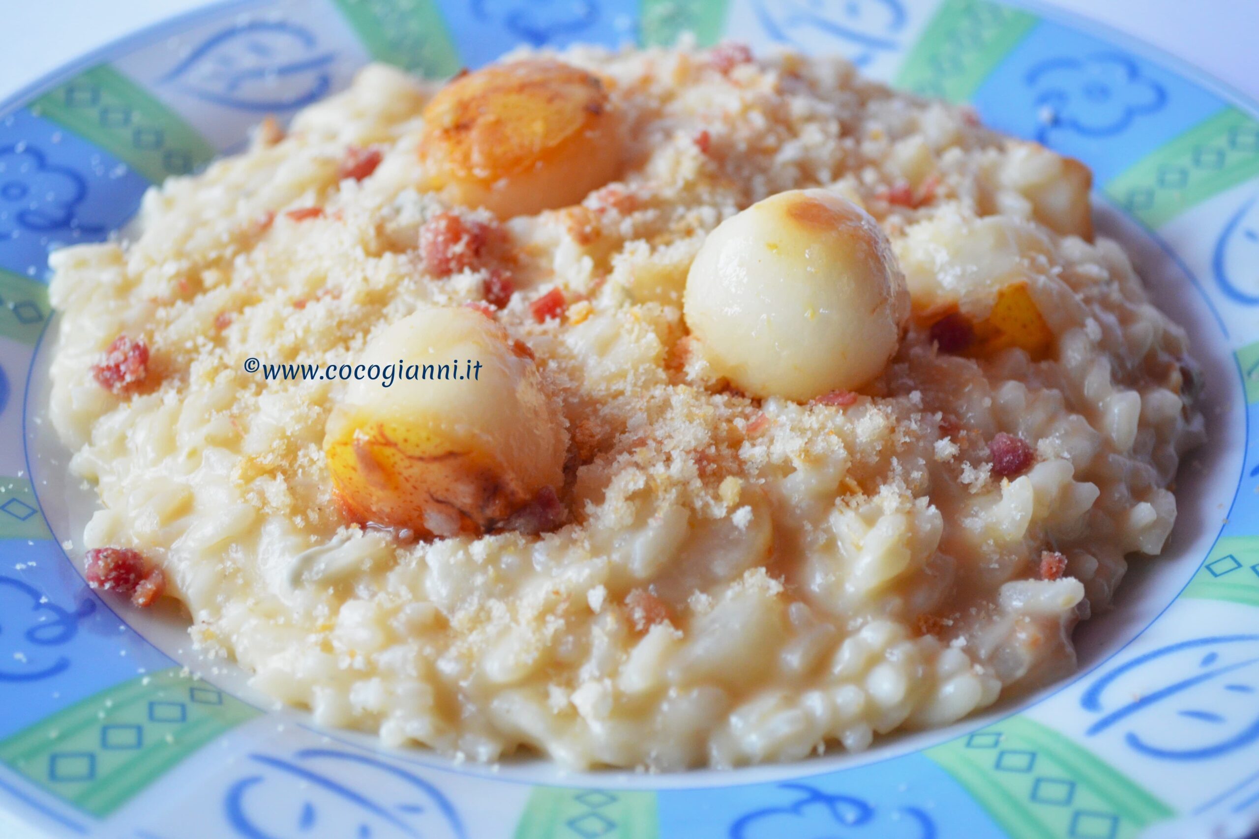 Risotto pere gorgonzola 1